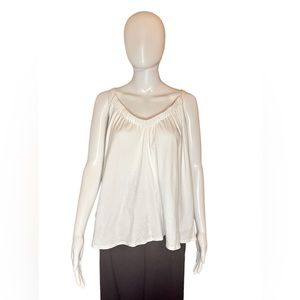 Insomnia pj white sleep tank top